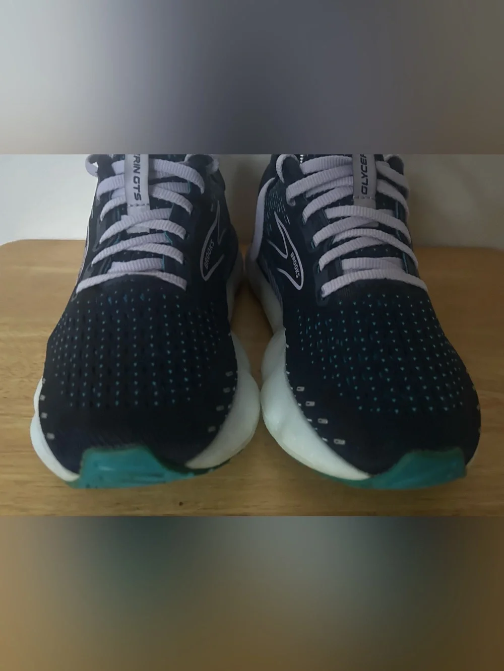 Brooks Womens Glycerin GTS 20 Blue lilac  Running Shoes Sneakers Size 8